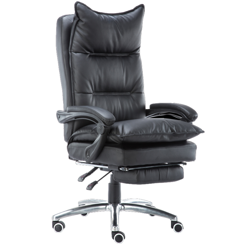 High quality office boss chair with footrest,students