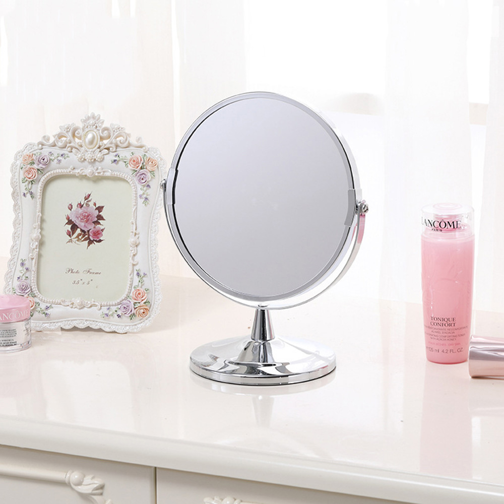 7in Vanity Mirror 2X Double-Face Magnifying Table Makeup